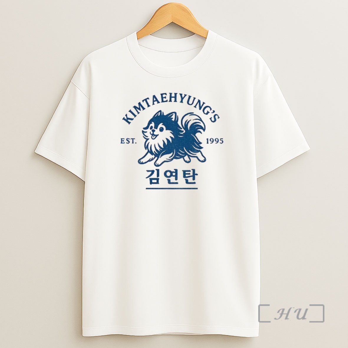 Officials Kim Yeontan Pomeranian Bts V Taehyung Est 1995 Shirt Sweatshirt Tee