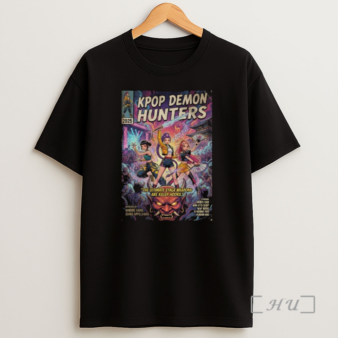 Officials Kpop Demon Hunters 2025 The Ultimate Stage Weapons Are Killer Hooks Minimal Movie Shirt Sweatshirt Tee