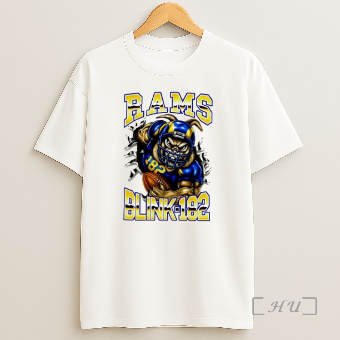 Officials Los Angeles Football X Blink 182 Bunny Rams Shirt Sweatshirt Tee