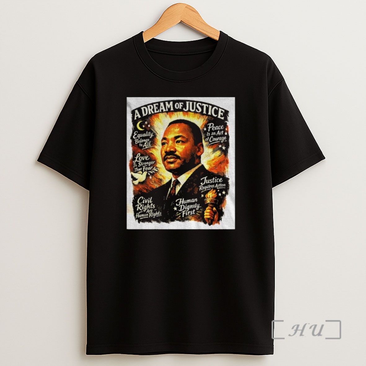 Officials Martin Luther King Civil Rights Leader A Dreams Of Justice Black History Shirt Sweatshirt Tee