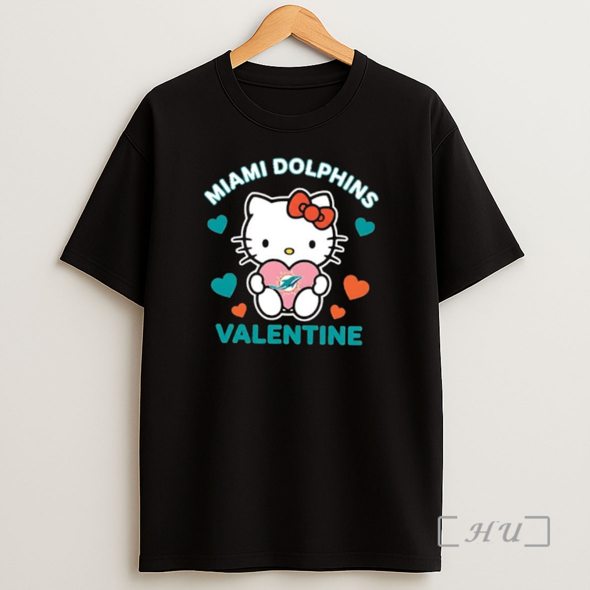 Officials Miami Dolphins Hello Kitty Valentine Cute 2026 Shirt Sweatshirt Tee