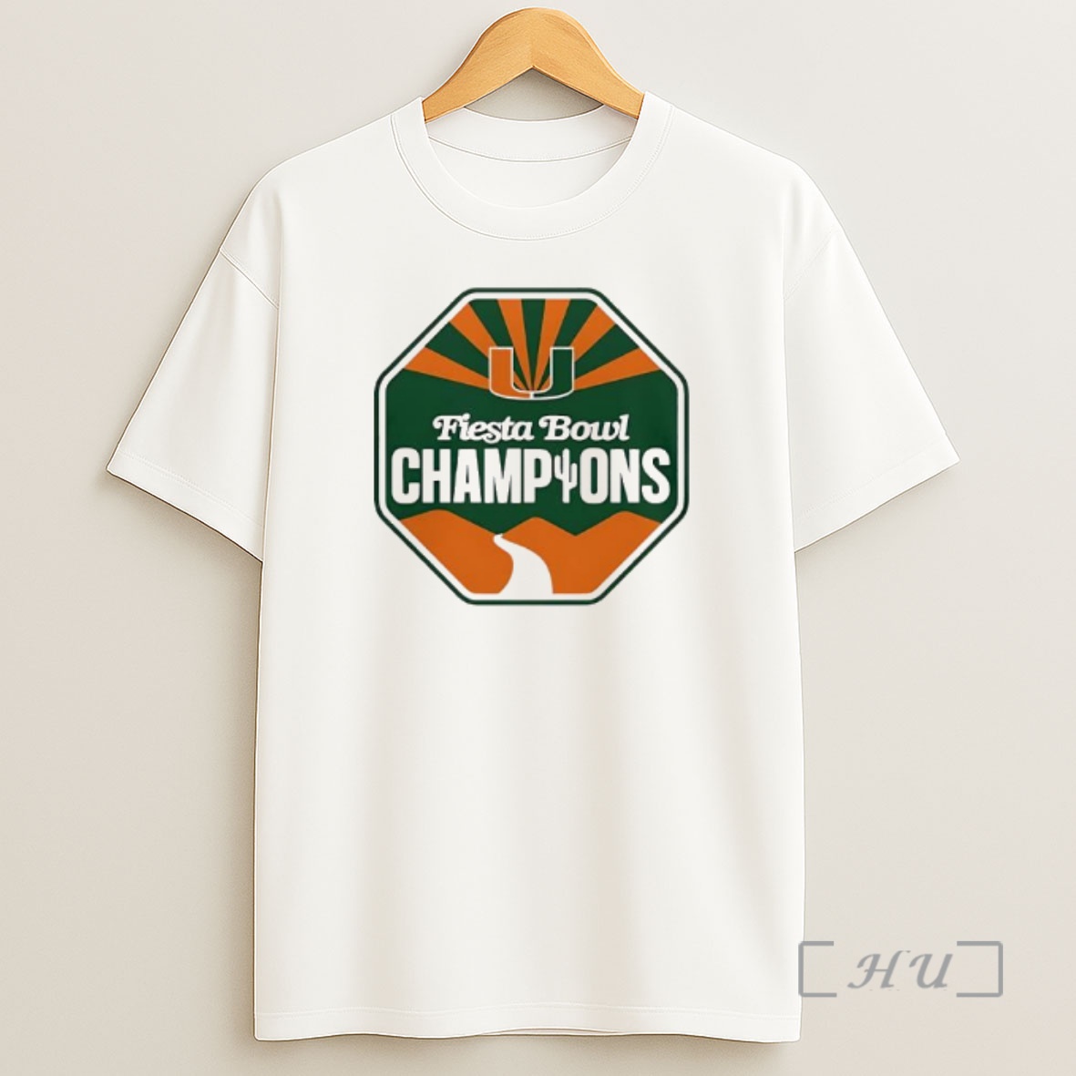 Officials Miami Hurricanes Fiesta Bowl Champions Graphic Shirt Sweatshirt Tee