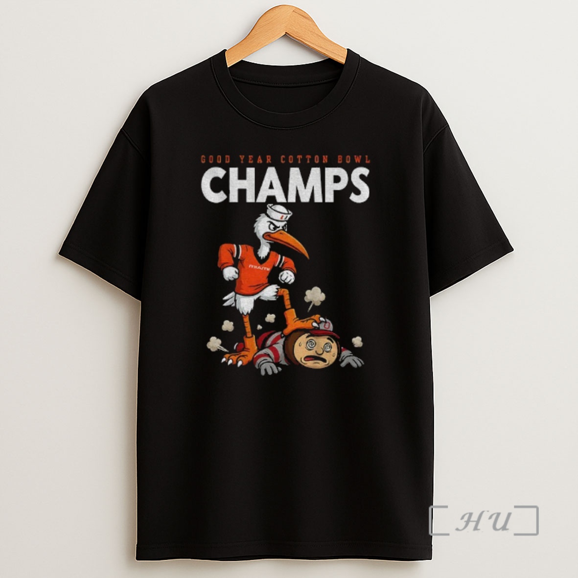 Officials Miami Hurricanes Beat Ole Miss Rebels Good Year Cotton Bowl Playoff Game Day Shirt Sweatshirt Tee