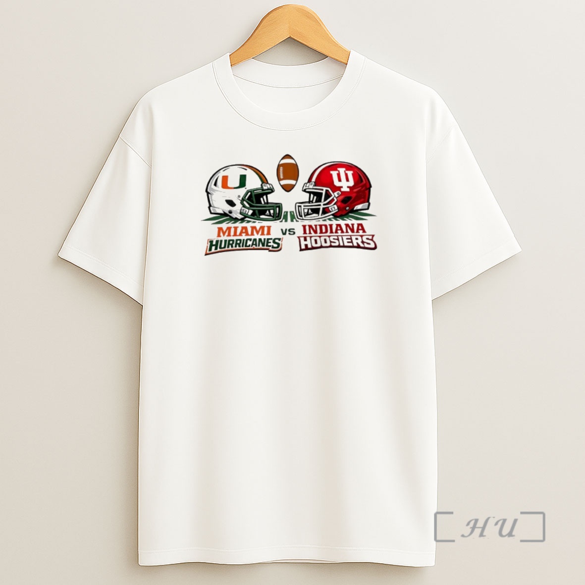 Officials Miami Hurricanes Vs Indiana Hoosiers Championship College Football Helmets Playoff 2026 Shirt Sweatshirt Tee