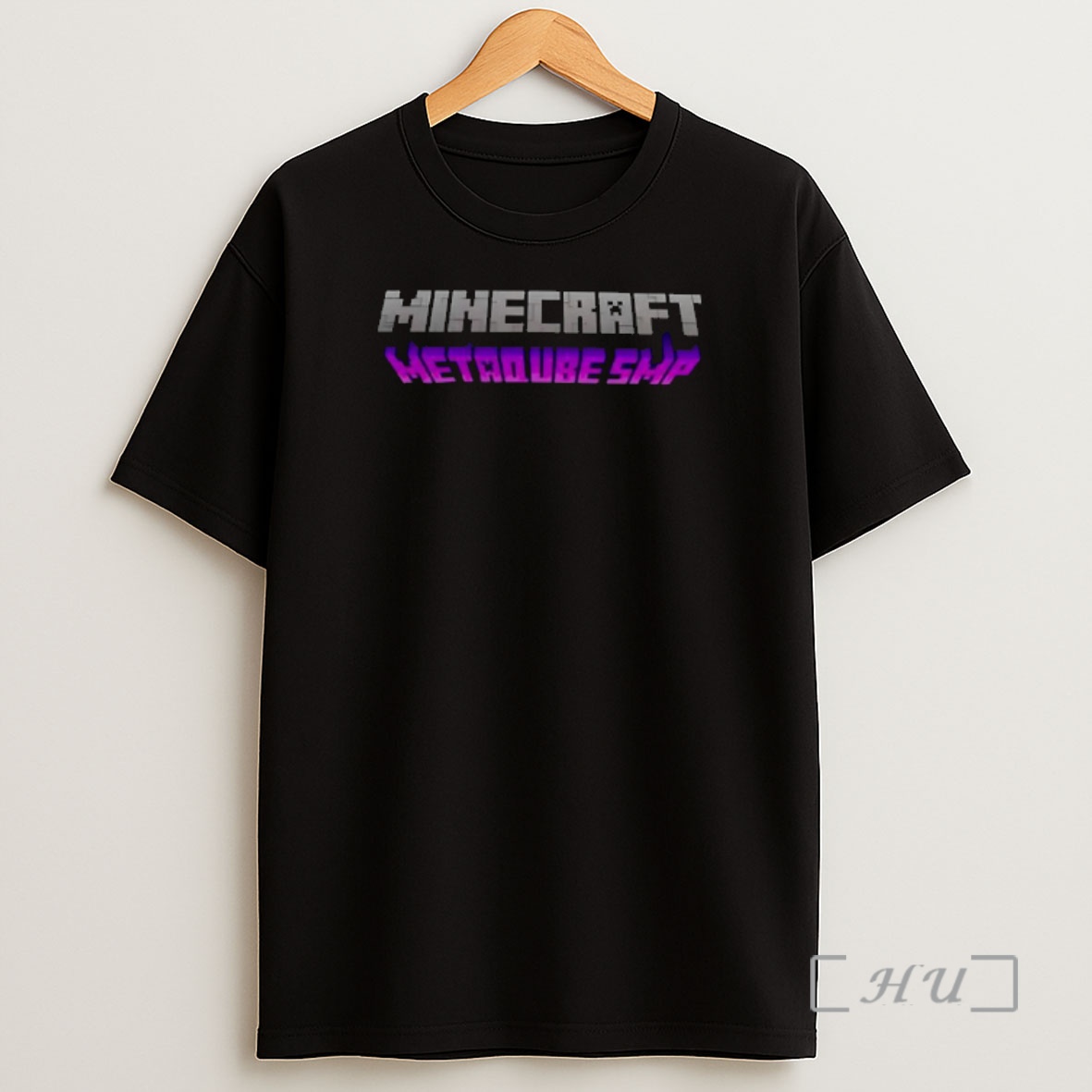 Officials Minecraft Metaqube Smp 3d Text Design Shirt Sweatshirt Tee