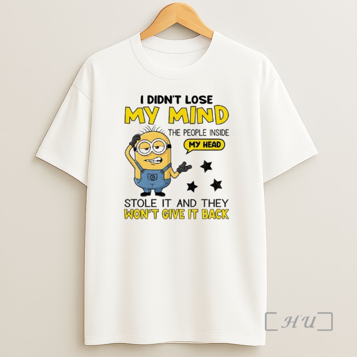 Officials Minion I Didnt Lose My Mind The People Inside My Head Stole It And They Wont Give It Back Shirt Sweatshirt Tee