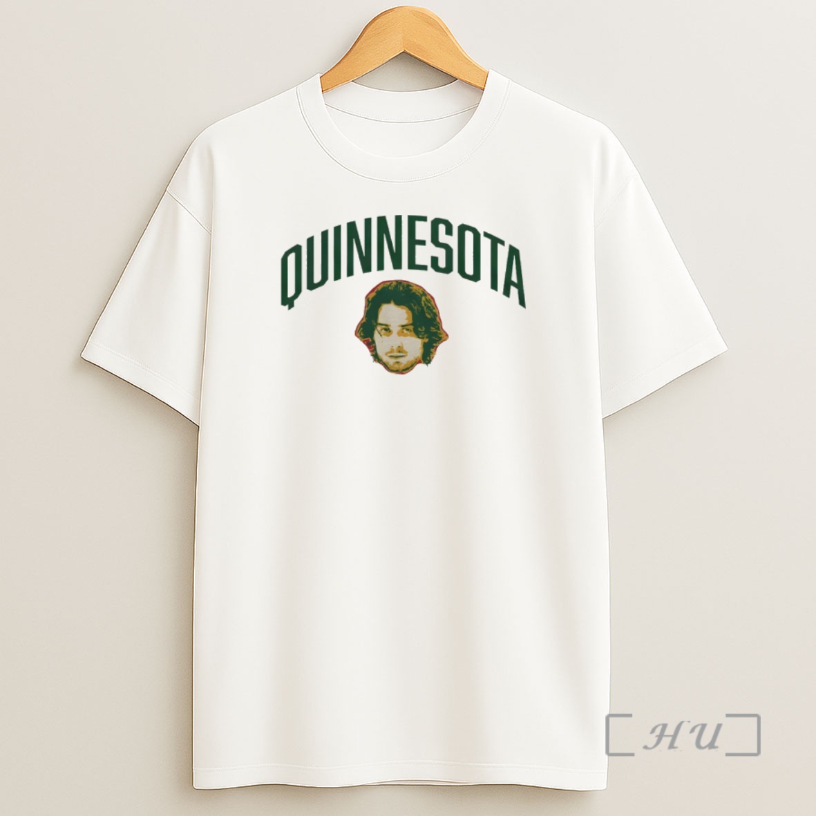 Officials Minnesota Wild Nhl Quinn Hughes Big Head Funny Quinnesota Shirt Sweatshirt Tee