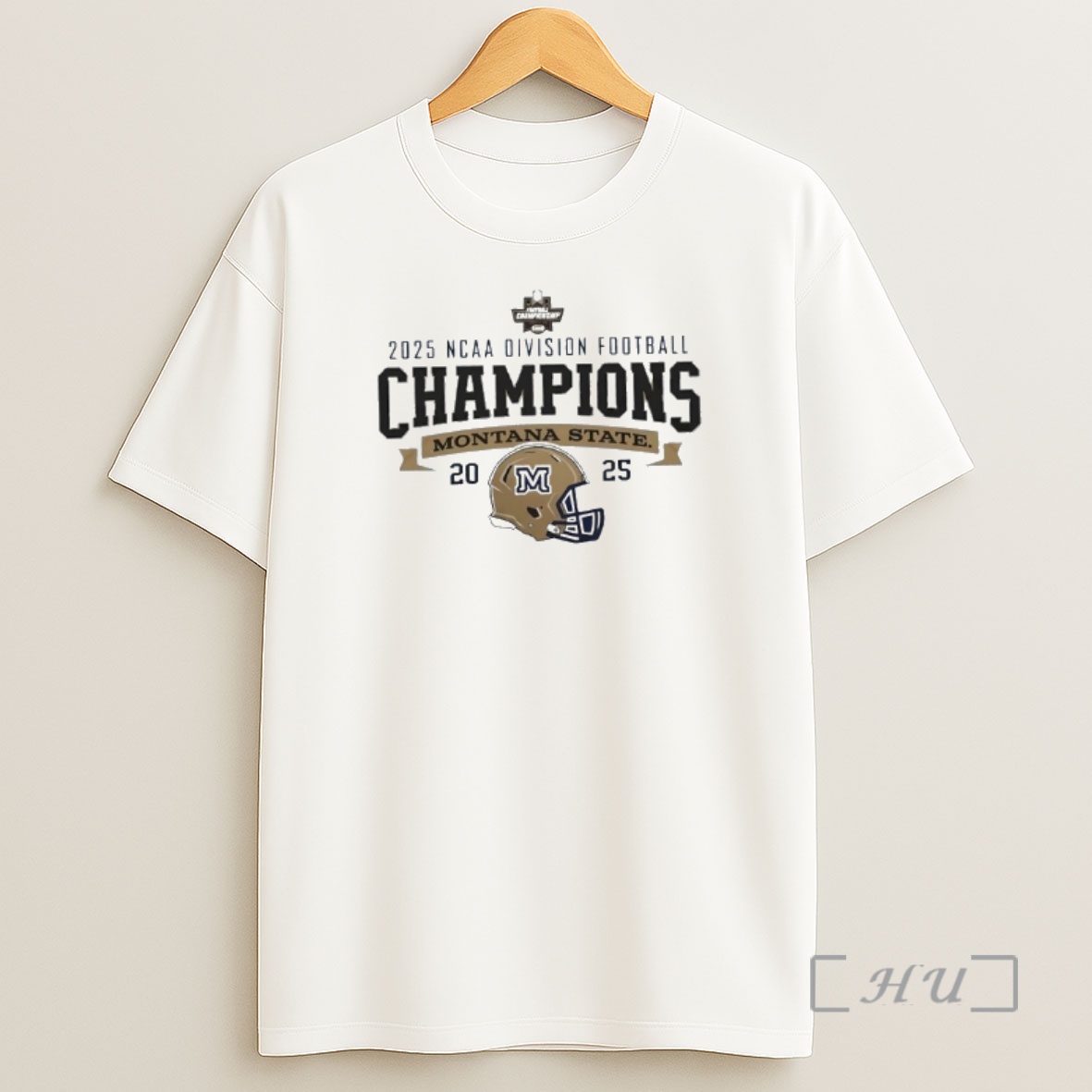 Officials Montana State Bobcats 2025 Ncaa Division Football Champions Helmet Shirt Sweatshirt Tee