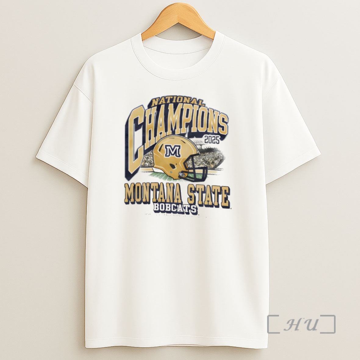 Officials Montana State Bobcats 2025 National Champions Helmet 2 Time Division I Football Shirt Sweatshirt Tee