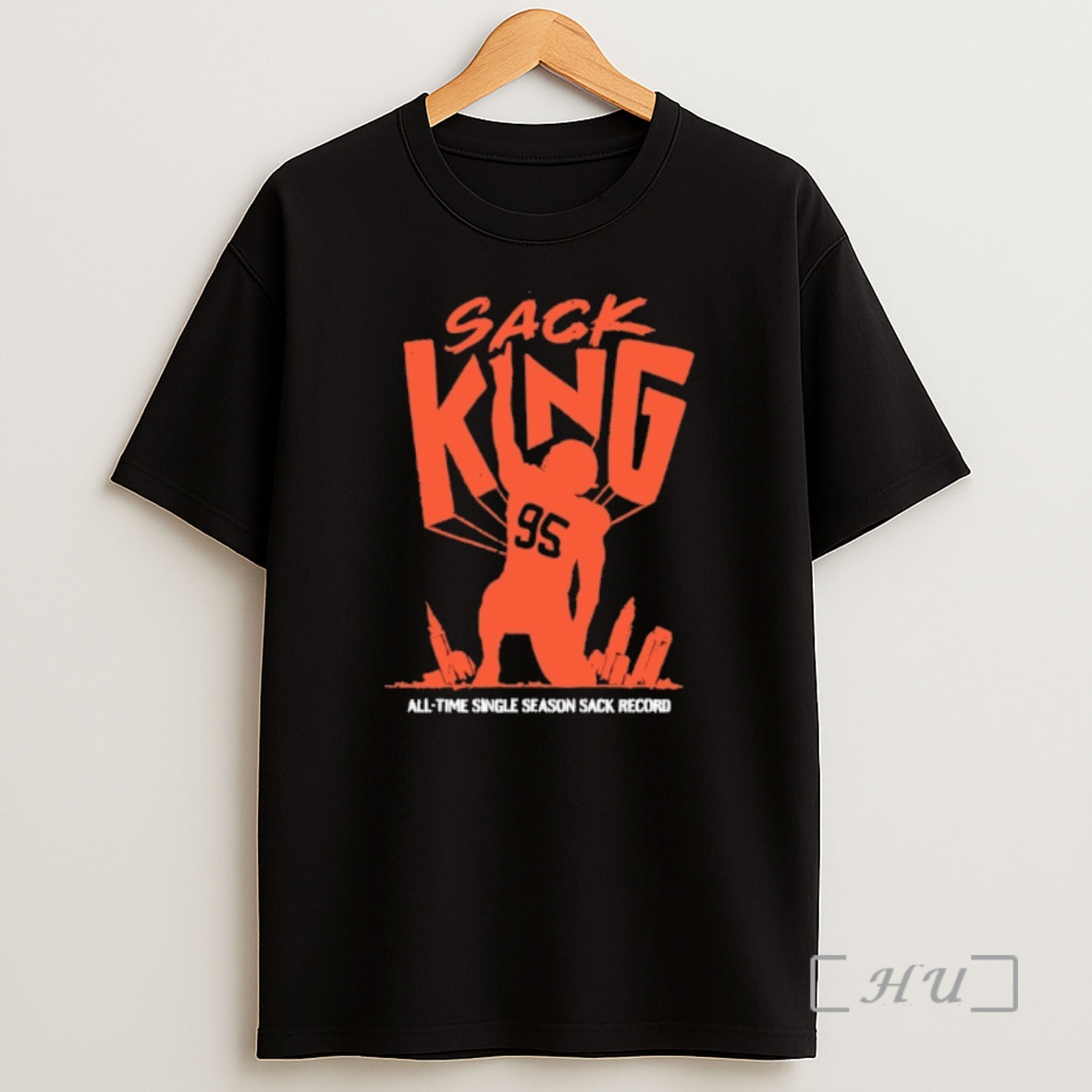 Officials Myles Garrett Sack King All Time Single Season Sack Record Shirt Sweatshirt Tee