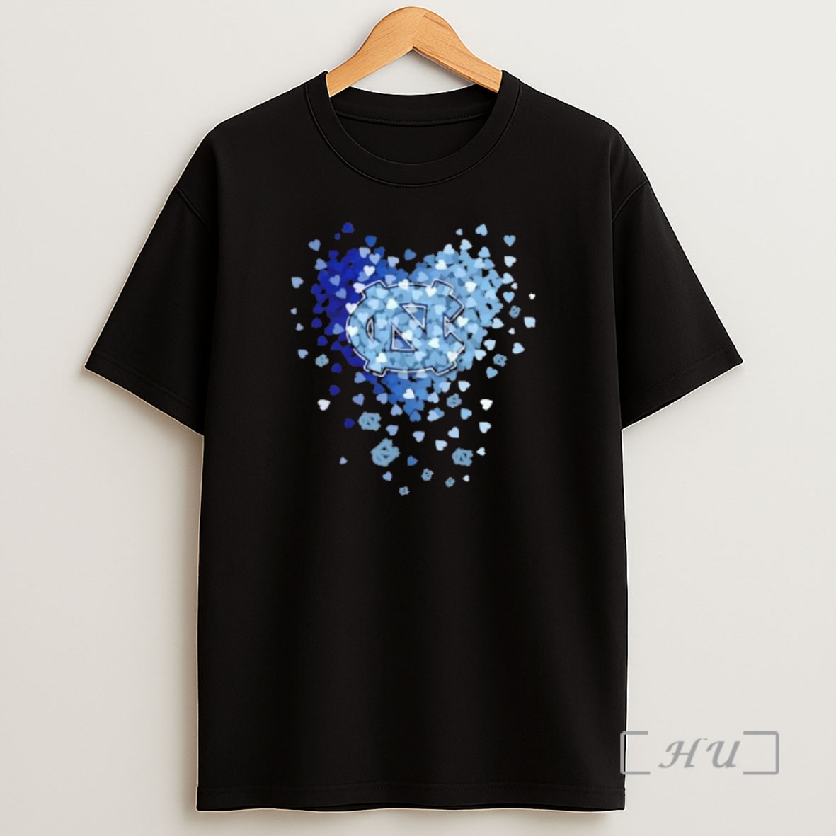 Officials North Carolina Tar Heels Football Fans Hearts And Soul Shirt Sweatshirt Tee