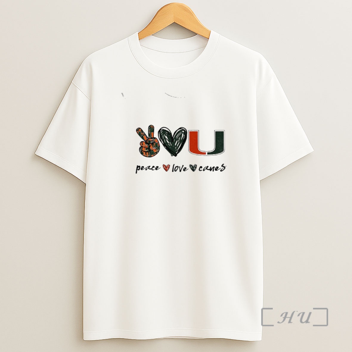 Officials Peace Love Hurricanes Miami Hurricanes Swag Shirt Sweatshirt Tee