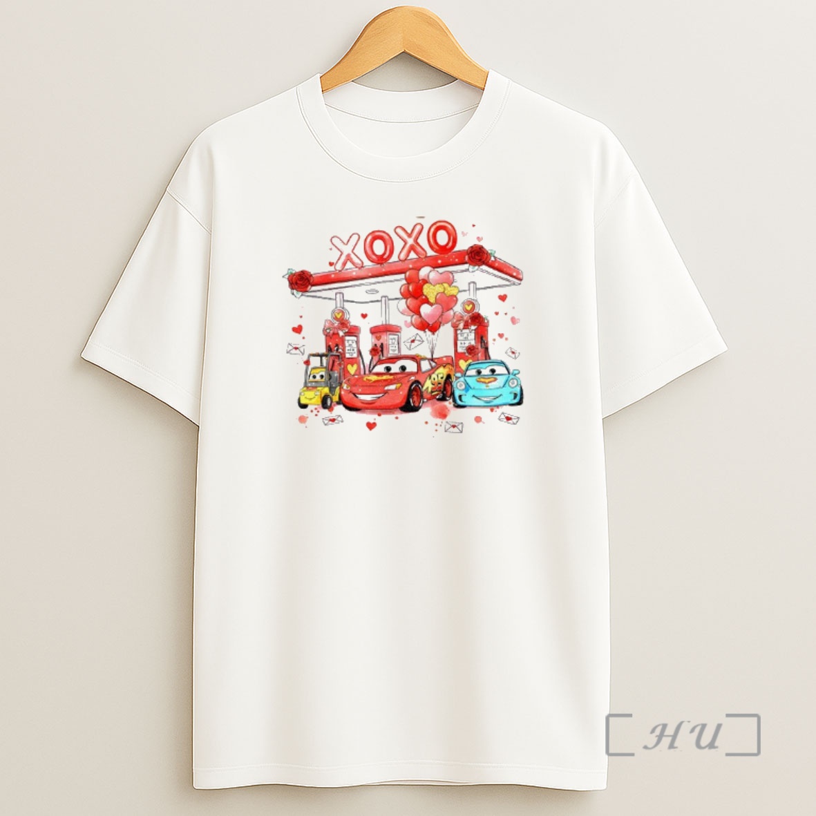Officials Preppy Xoxo Cars Valentine Cars Shirt Sweatshirt Tee