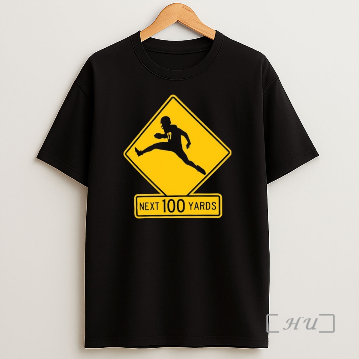 Officials Quarterback Crossing Next 100 Yards Sign Shirt Sweatshirt Tee