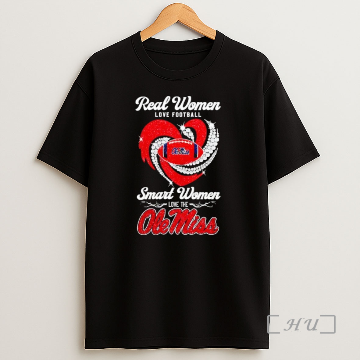 Officials Real Women Love Football Smart Women Love The Ole Miss Graphic Shirt Sweatshirt Tee