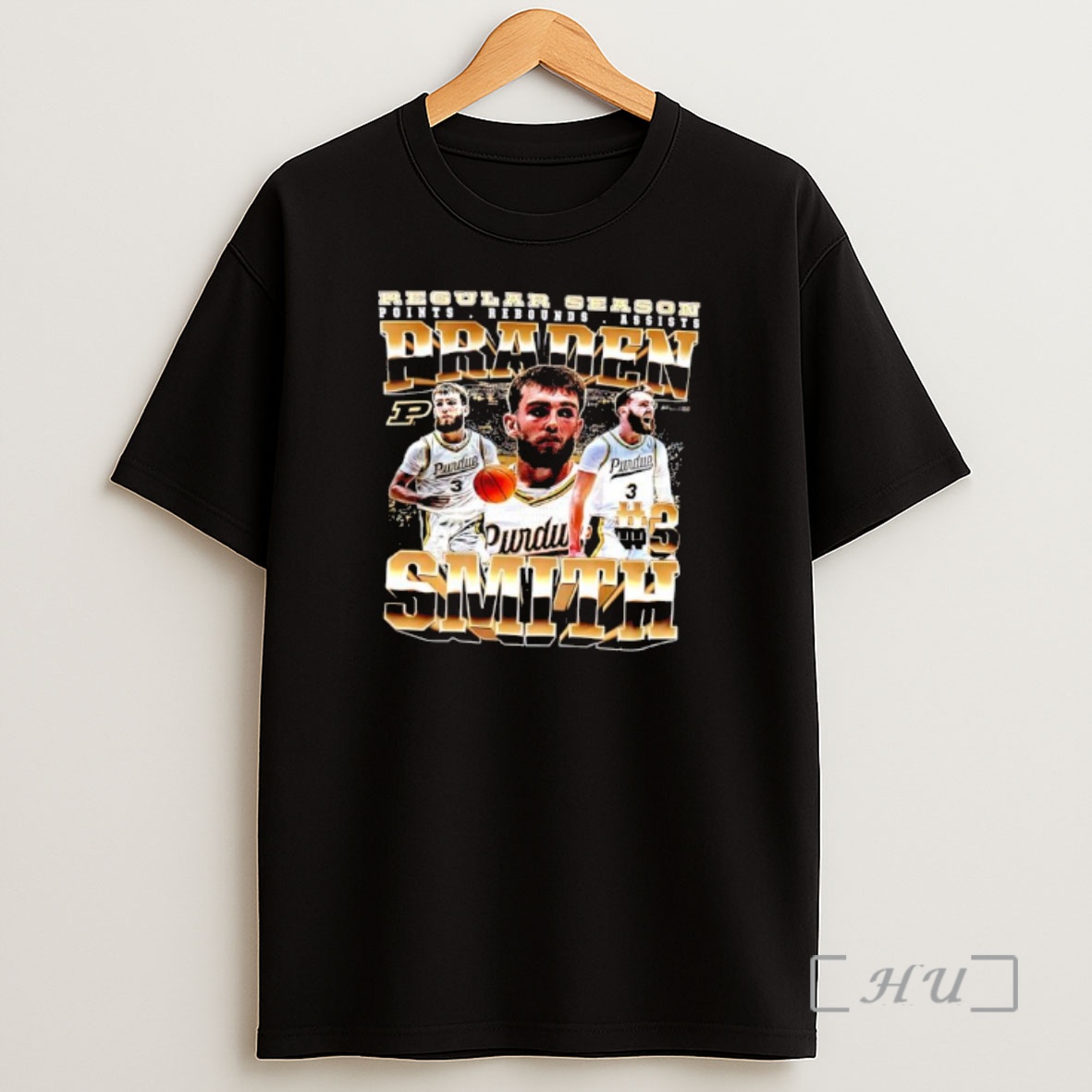 Officials Regular Season Braden Smith Purdue Boilermakers Points Rebounds Assists Shirt Sweatshirt Tee
