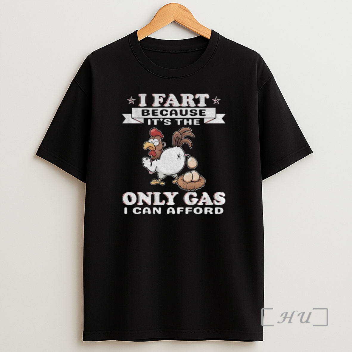 Officials Rooster I Fart Because Its The Only Gas I Can Afford Shirt Sweatshirt Tee