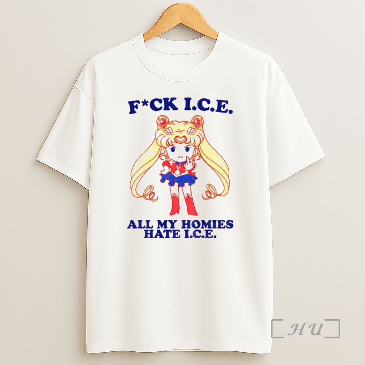 Officials Sailor Moon Middle Finger Fuck Ice All My Homies Hate Ice Shirt Sweatshirt Tee