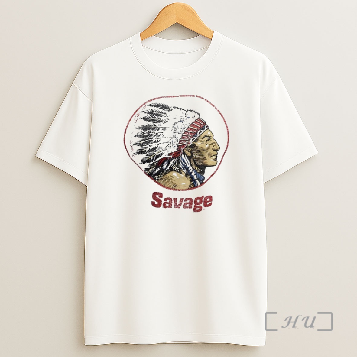 Officials Savage American Indian Chief Native Shirt Sweatshirt Tee