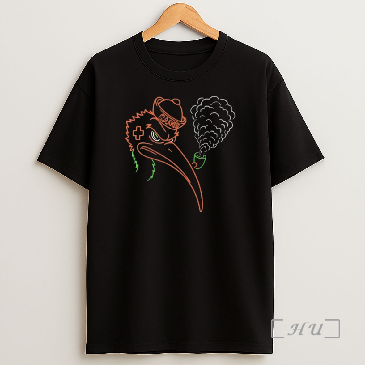 Officials Sebastian The Ibis Miami Hurricanes X Neon Sebastian Game Day Football Shirt Sweatshirt Tee