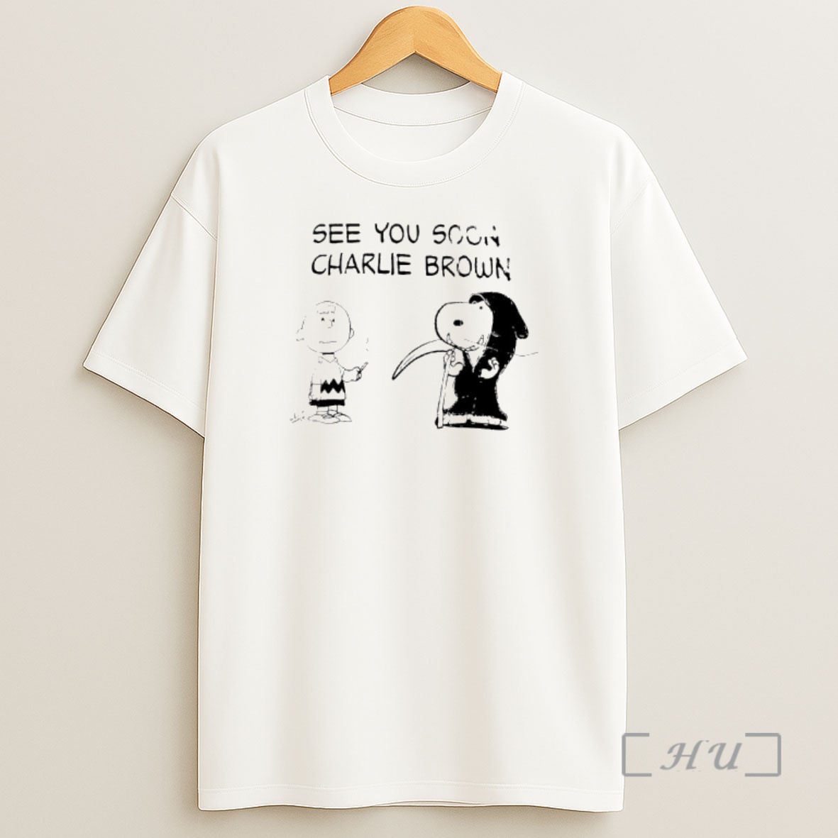 Officials See You Soon Charlie Brown Snoopy Graphic Shirt Sweatshirt Tee