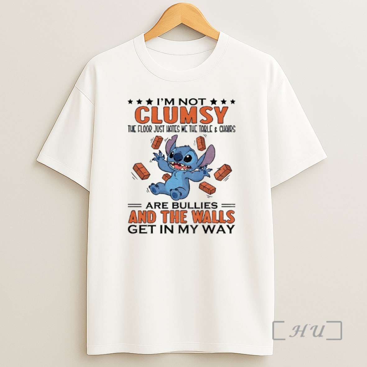 Officials Stitch Im Not Clumsy The Floor Just Hates Me The Table And Chairs Are Bullies And The Walls Get In My Way Shirt Sweatshirt Tee