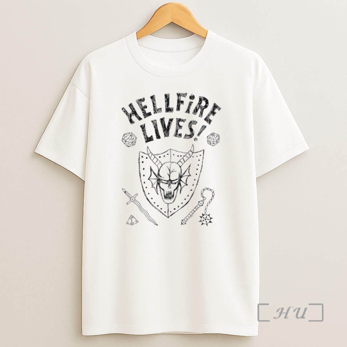 Officials Stranger Things Hellfire Lives Ringer Shirt Sweatshirt Tee