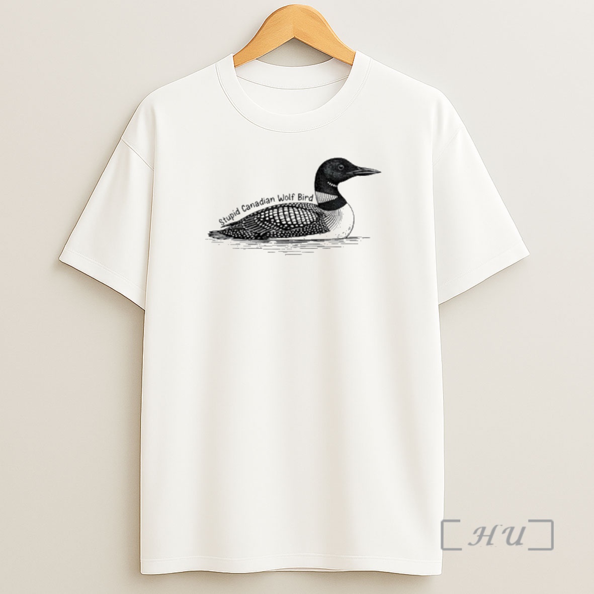 Officials Stupid Canadian Wolf Bird Meme Shirt Sweatshirt Tee