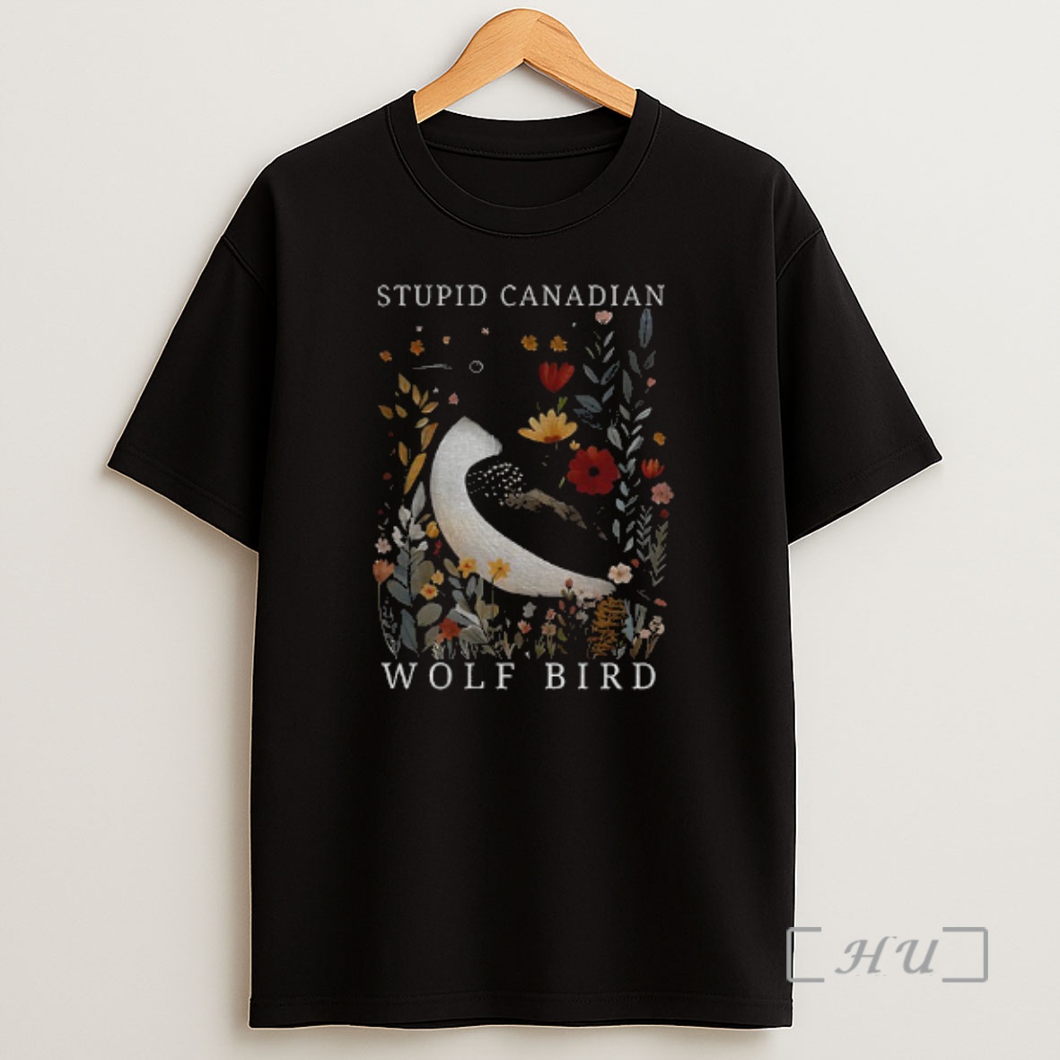 Officials Stupid Canadian Wolf Birt Hockey Romance Lgbt Hockey Floral Shirt Sweatshirt Tee