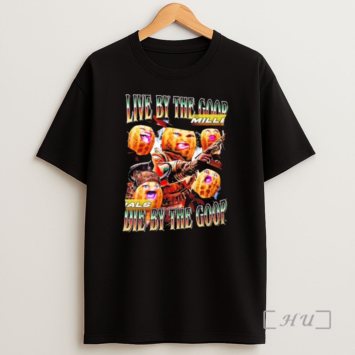 Officials The Burnt Peanut Goop Goop Goop Arc Raiders Live By The Goop Die By The Goop Shirt Sweatshirt Tee