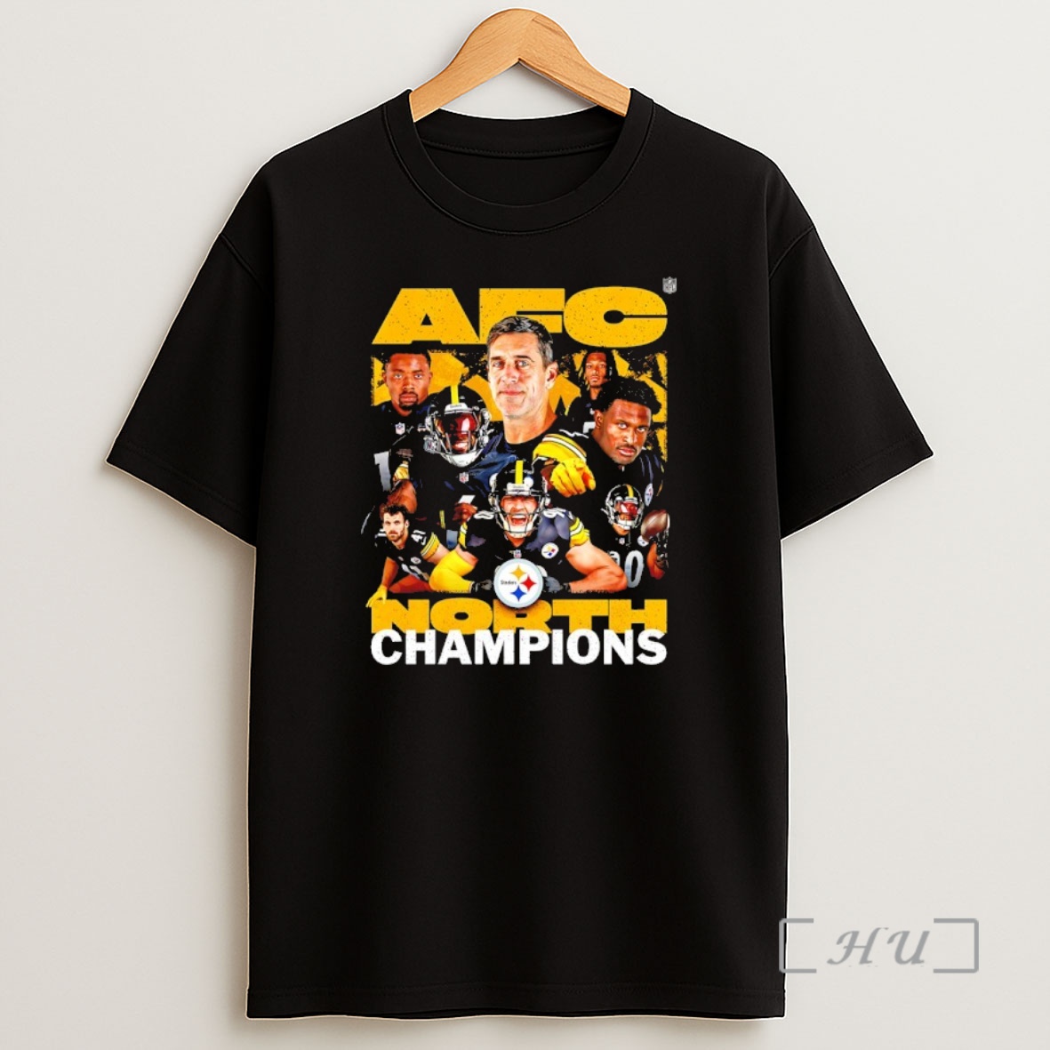 Officials The Pittsburgh Steelers Wins 2025 Afc North Champions Shirt Sweatshirt Tee