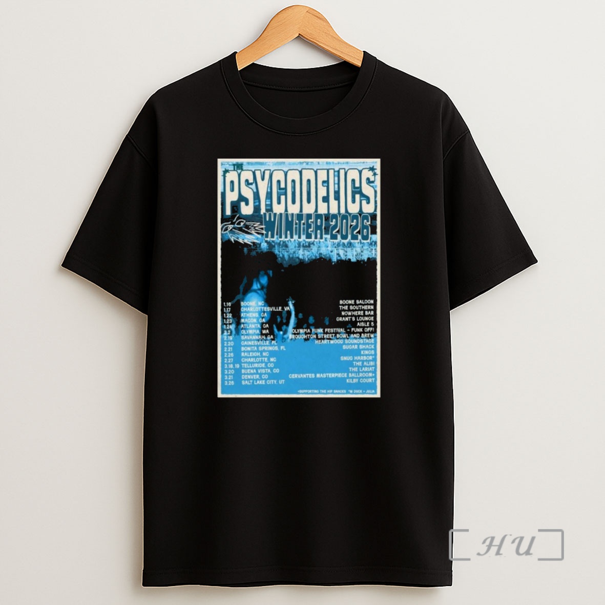 Officials The Psycodelics Winter 26 Tour Shirt Sweatshirt Tee