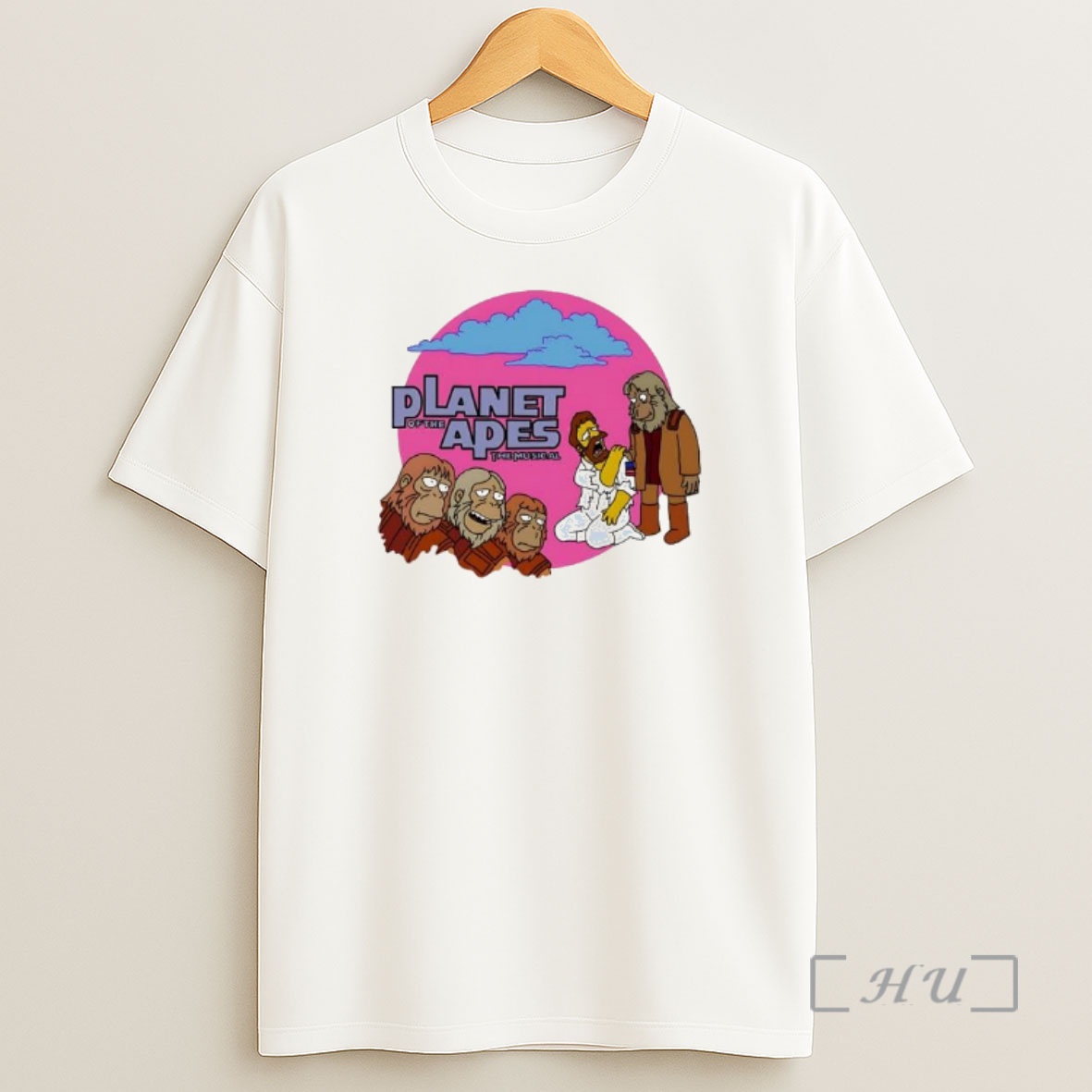 Officials The Simpsons Planet Of The Apes The Musical Graphic Shirt Sweatshirt Tee