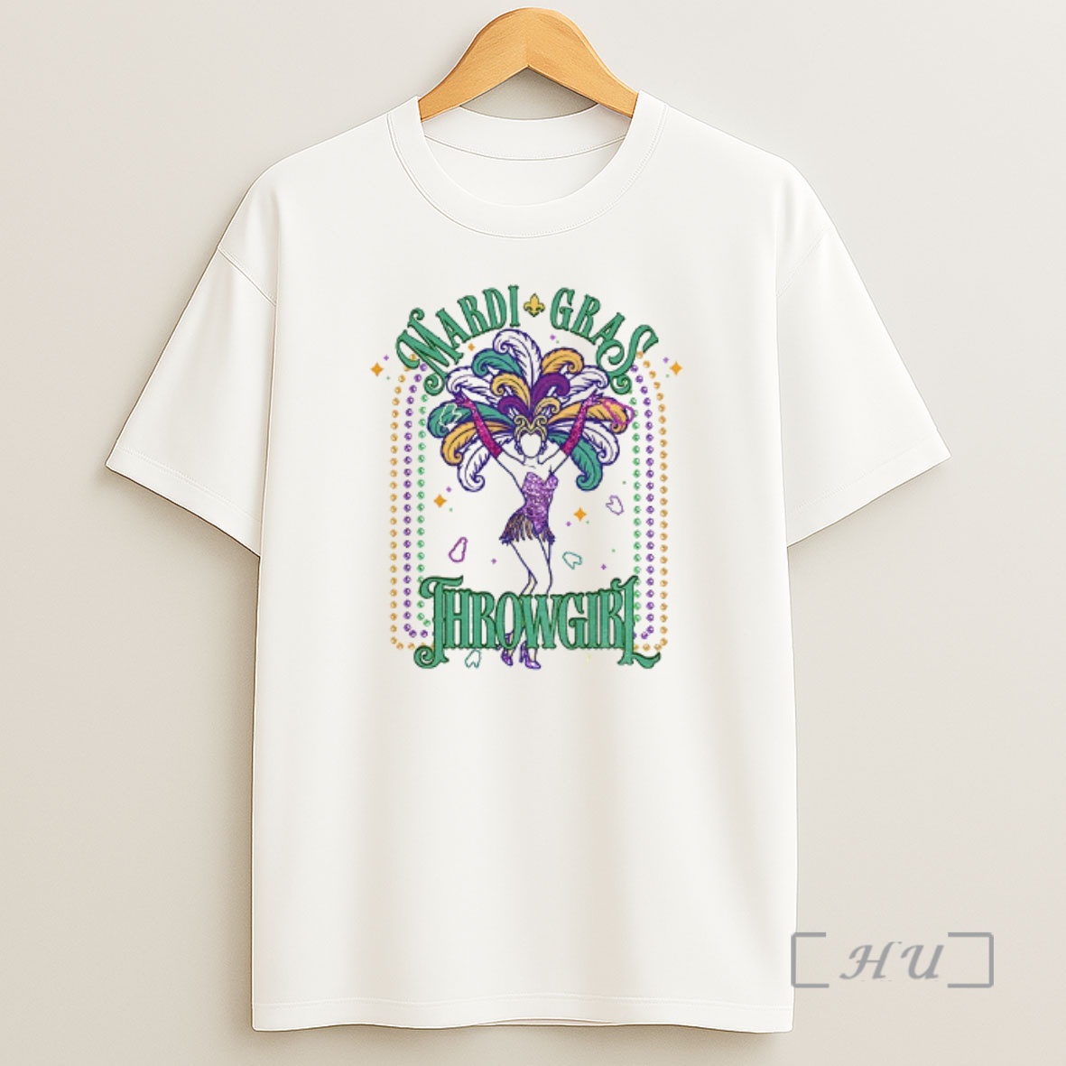 Officials Throw Girl Mardi Gras Shirt Sweatshirt Tee