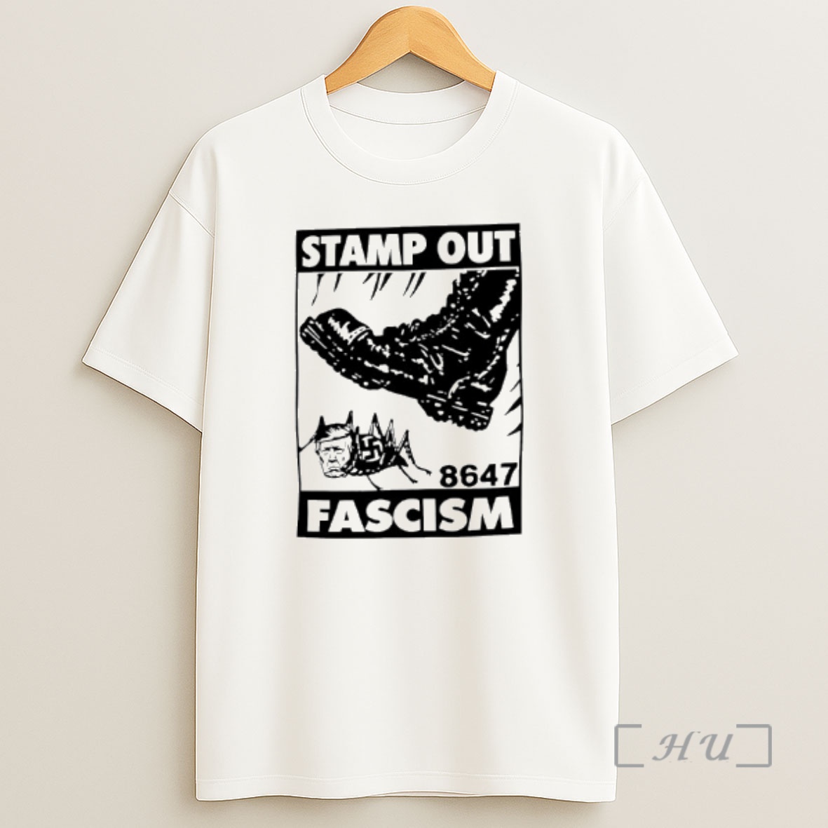 Officials Trump Stamp Out Fascism 8647 Shirt Sweatshirt Tee