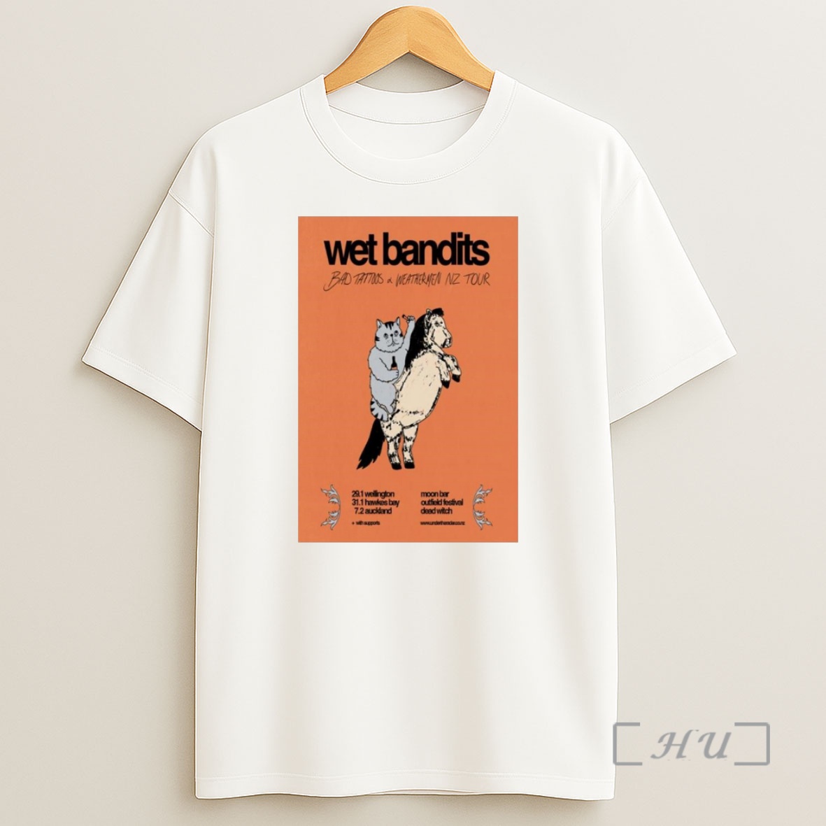 Officials Wet Bandits Bad Tattoos A Weathermen Nz Tour Shirt Sweatshirt Tee
