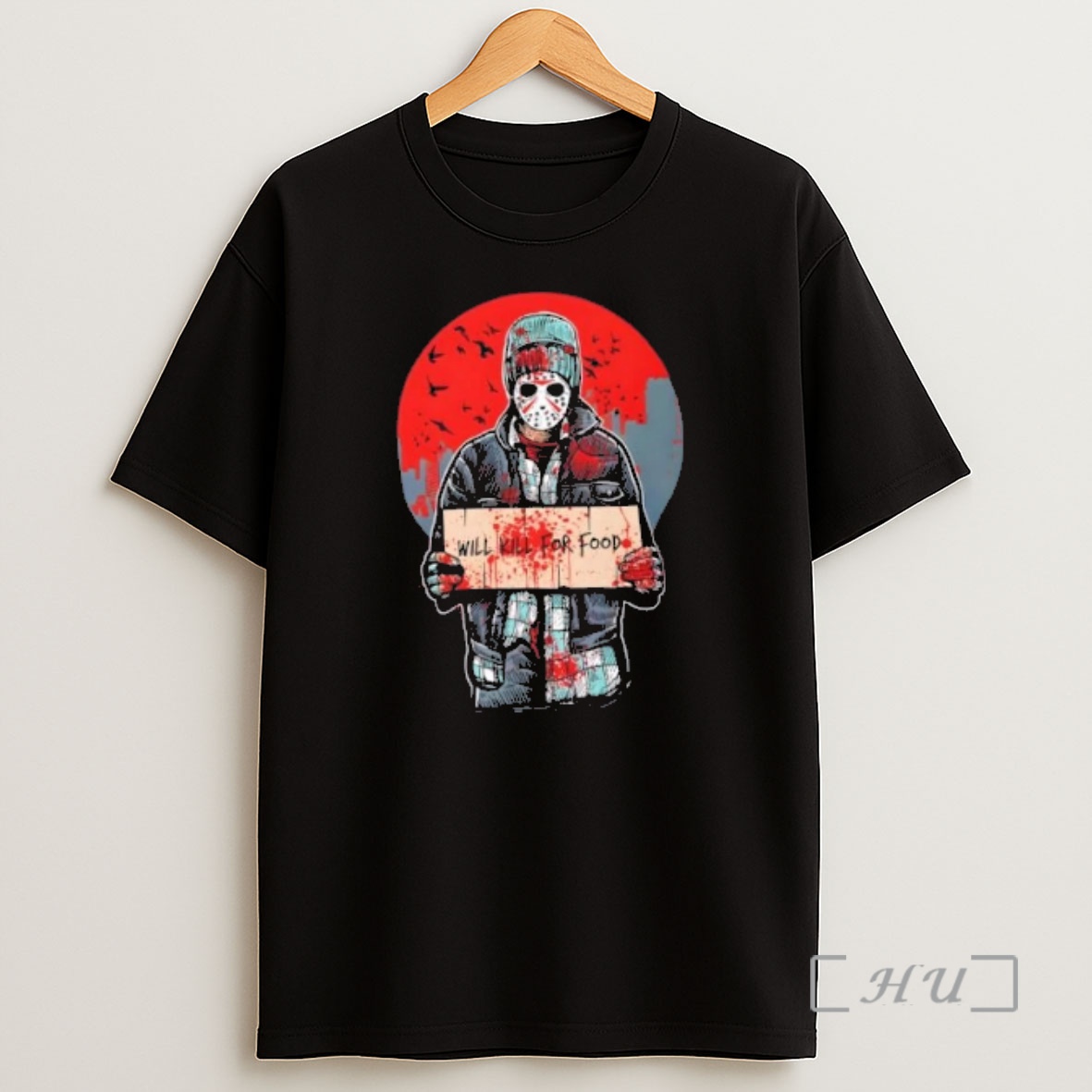 Officials Will Kill For Food Horror Graphic Shirt Sweatshirt Tee