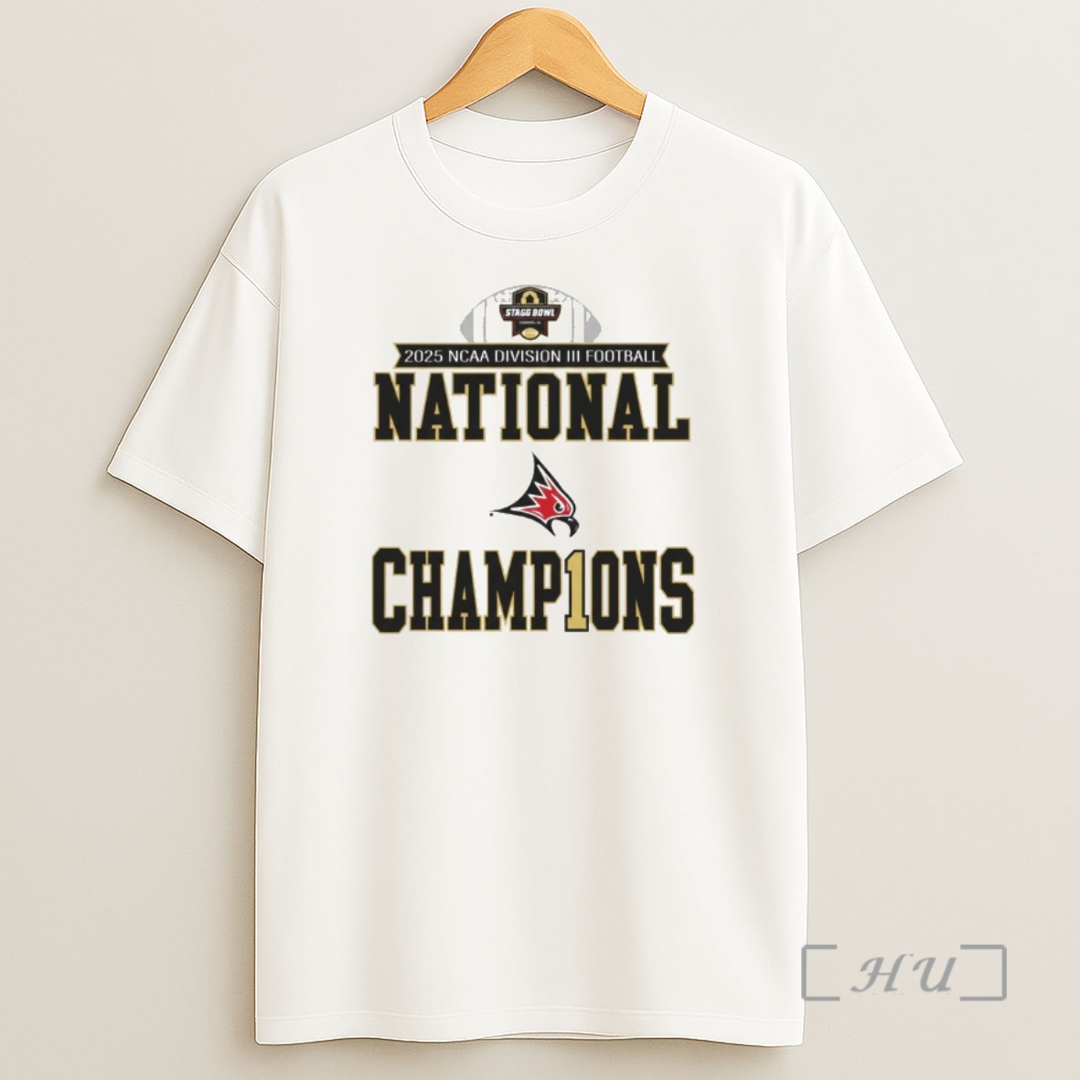 Officials Wisconsin River Falls Falcons 2025 National Champions Shirt Sweatshirt Tee