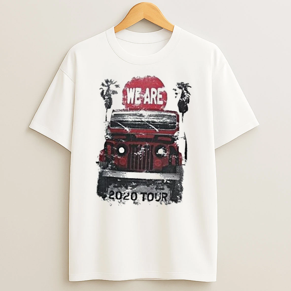 Old Dominion We Are 2020 Tour Beach Jeep Shirts