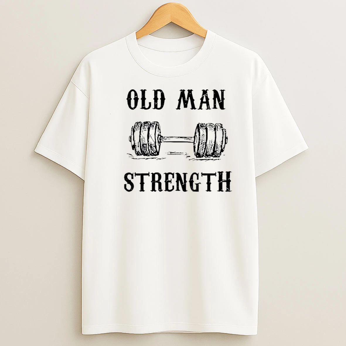 Old Man Strength Gym Vintage Shirts