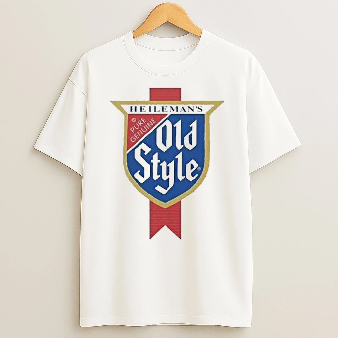 Old Style Beer Heilemans Pure Genuine Shirts