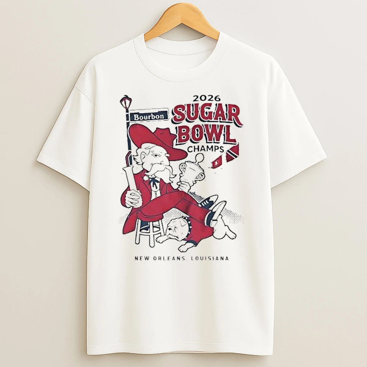 Ole Miss Rebels Bourbon Sugar Bowl Champs 2026 Shirts