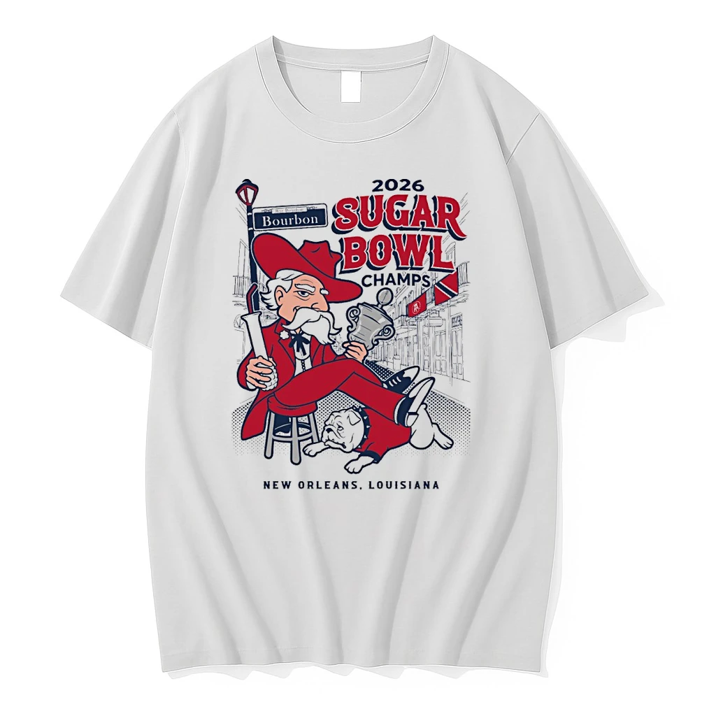 Ole Miss Rebels Win Georgia Bulldogs 2026 Sugar Bowl Champs Bourbon Street Champions Shirts