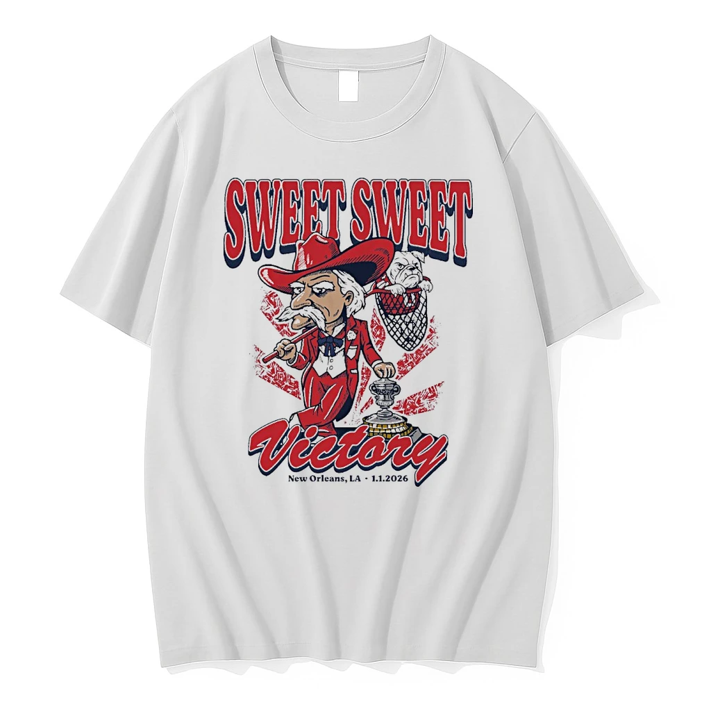 Ole Miss Rebels Win Georgia Bulldogs Sweet Sweet Victory New Orleans La January 1 2026 Shirts