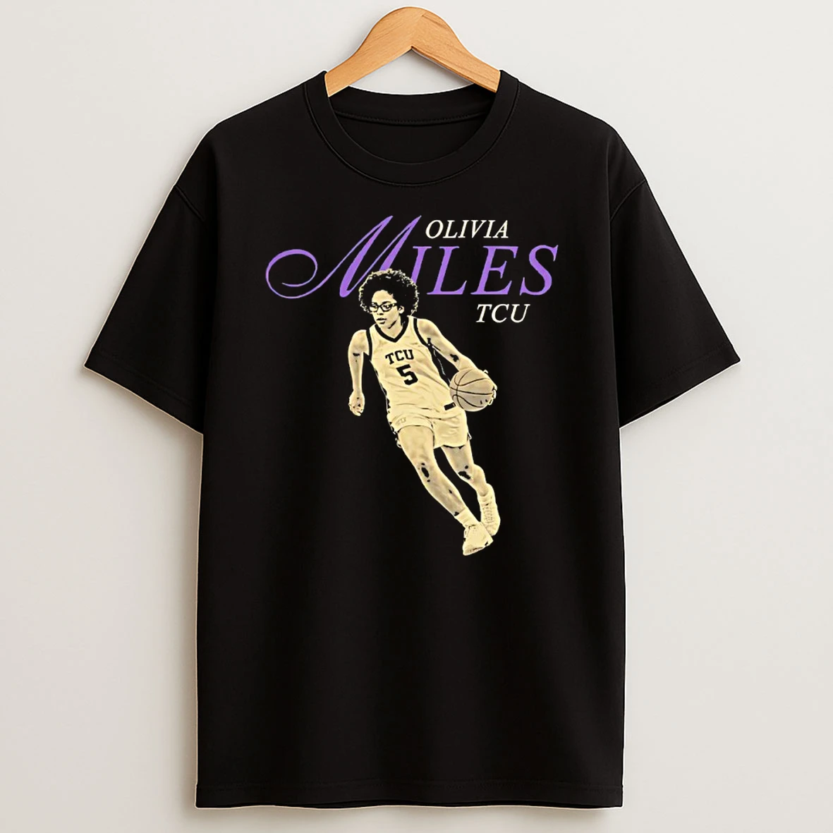Olivia Miles Legacy Tcu Ncaa Womens Basketball Shirts