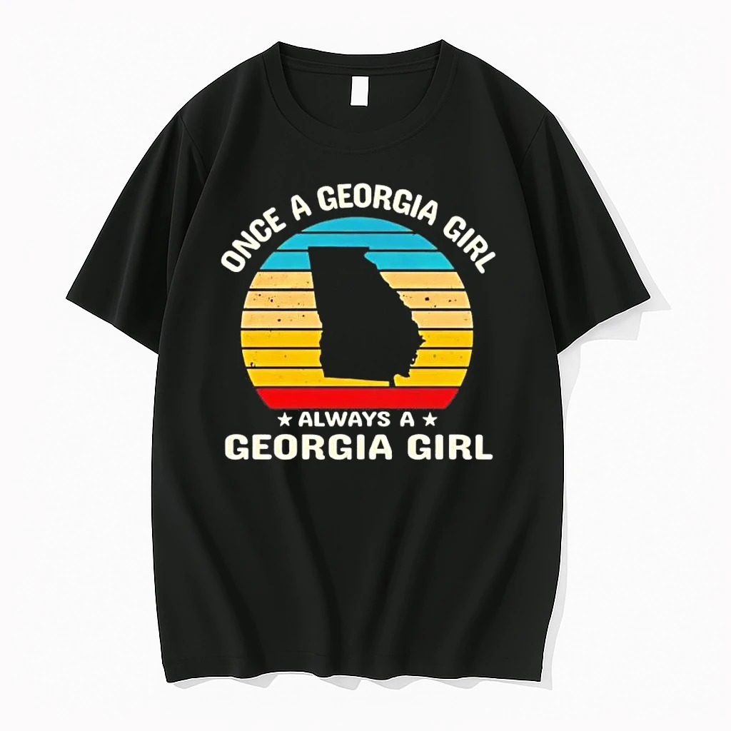 Once A Georgia Girl Always A Georgia Girl Vintage Shirts