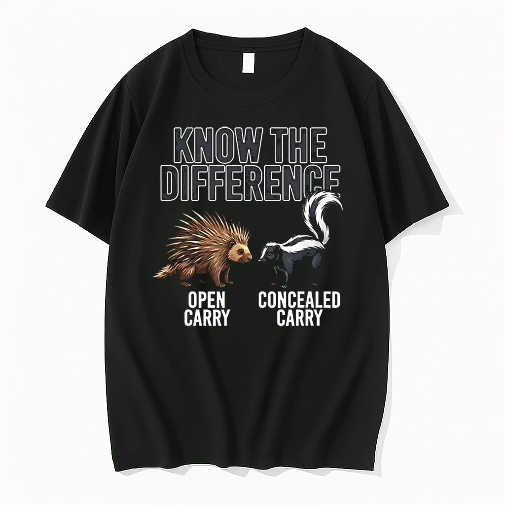 Open Vs Concealed Carry Know The Difference Porcupine Skunk Shirts