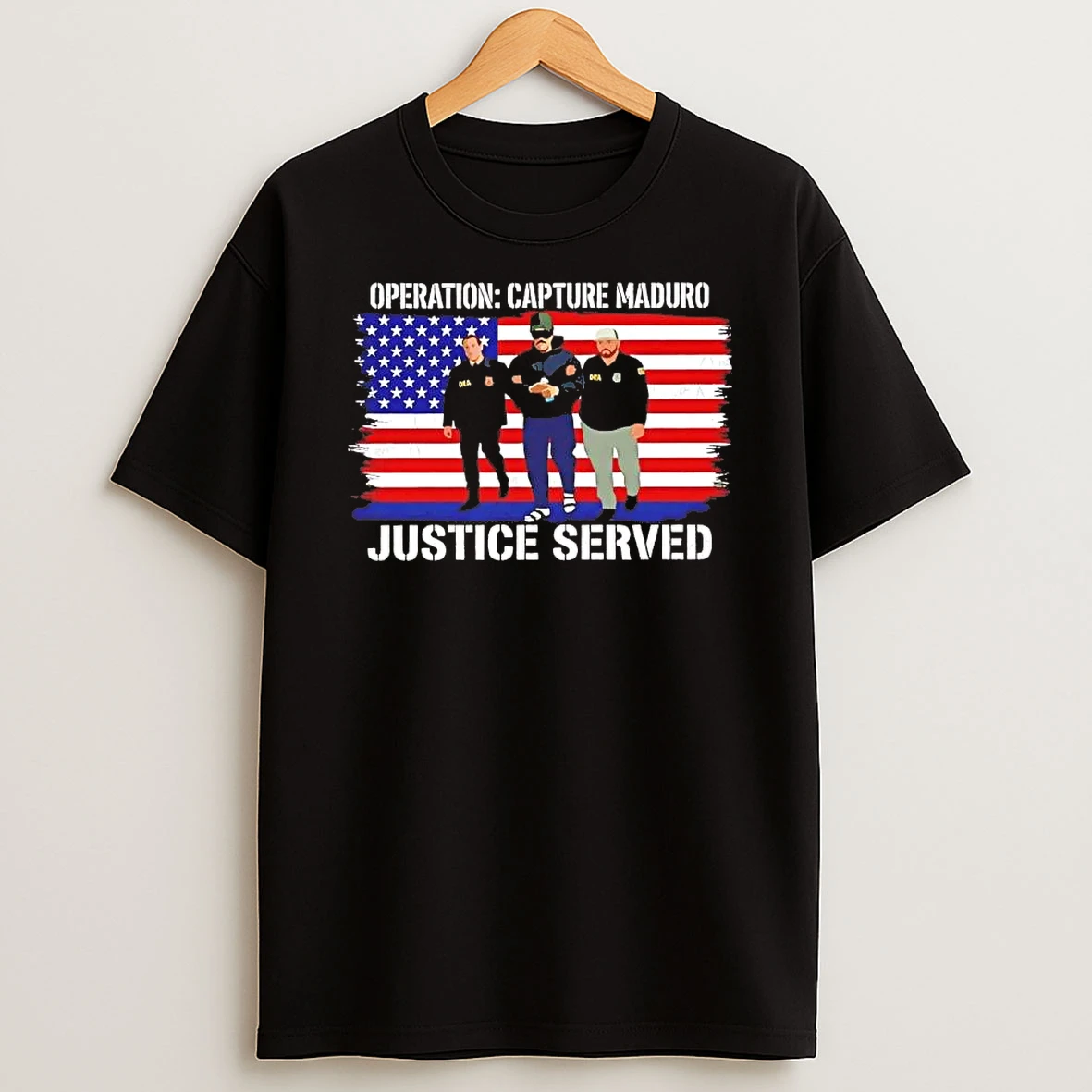 Operation Capture Maduro Justice Served Shirts