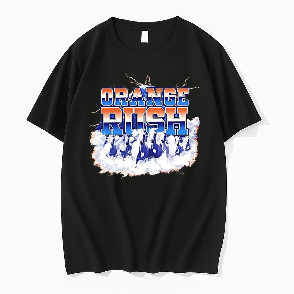 Orange Rush Denver Broncos Football Horse Shirts