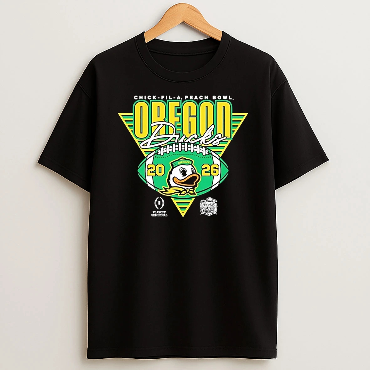 Oregon Ducks 2026 Chick Fil A Peach Bowl Playoff Semifinal Shirts